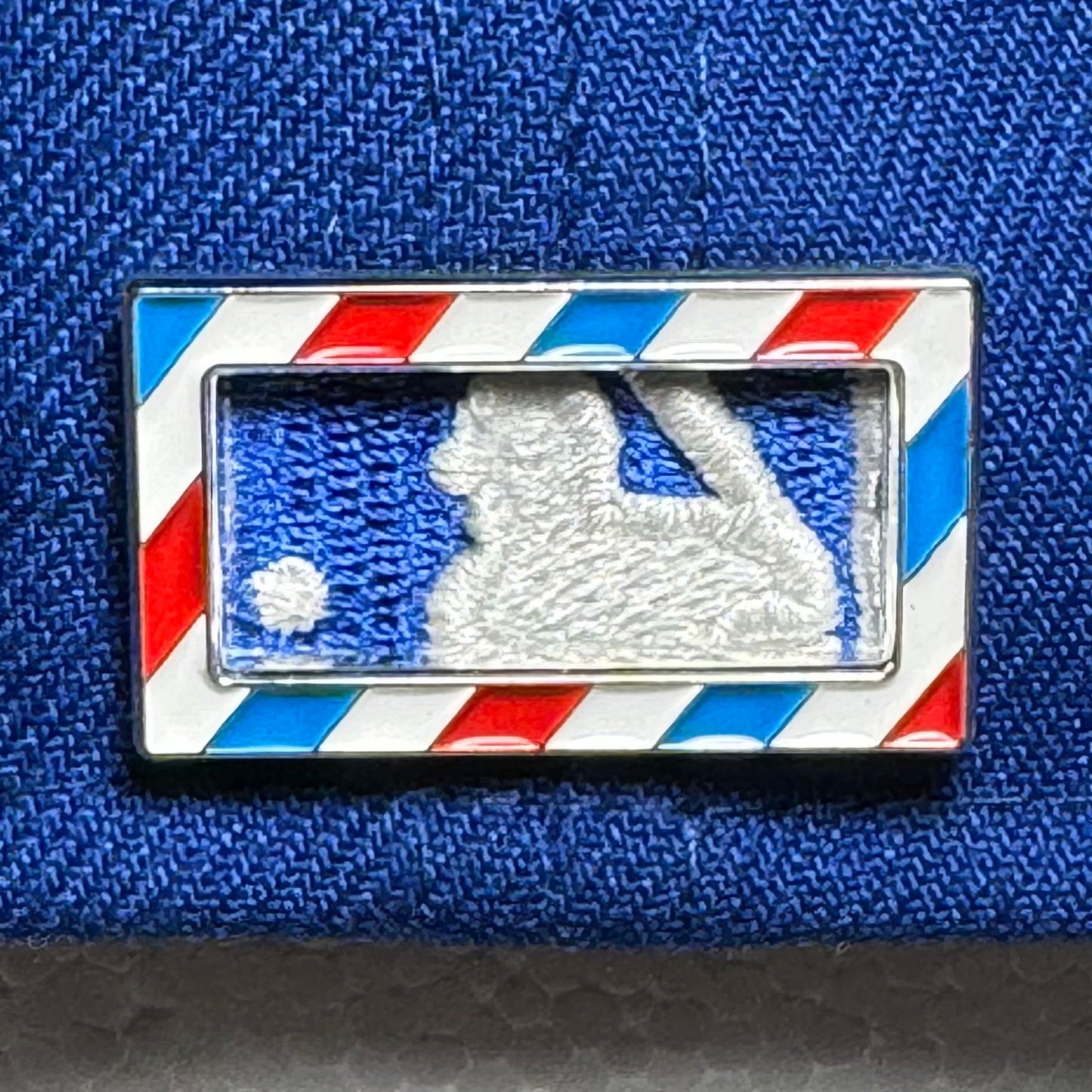 Barber Stripes Frame Pin - Batterman