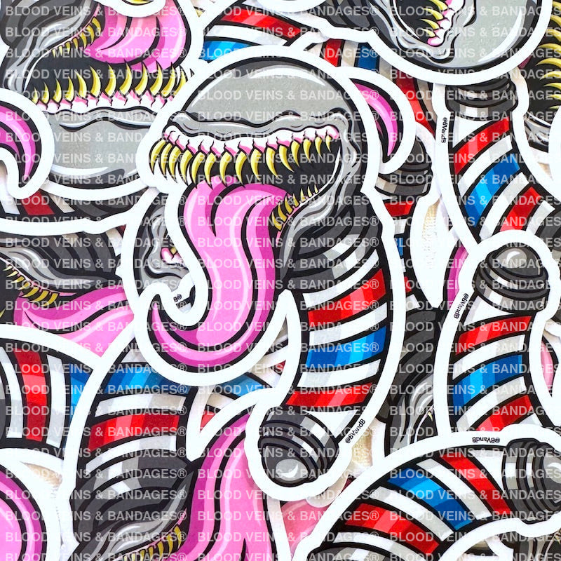 Stay Hungry Barber Sticker