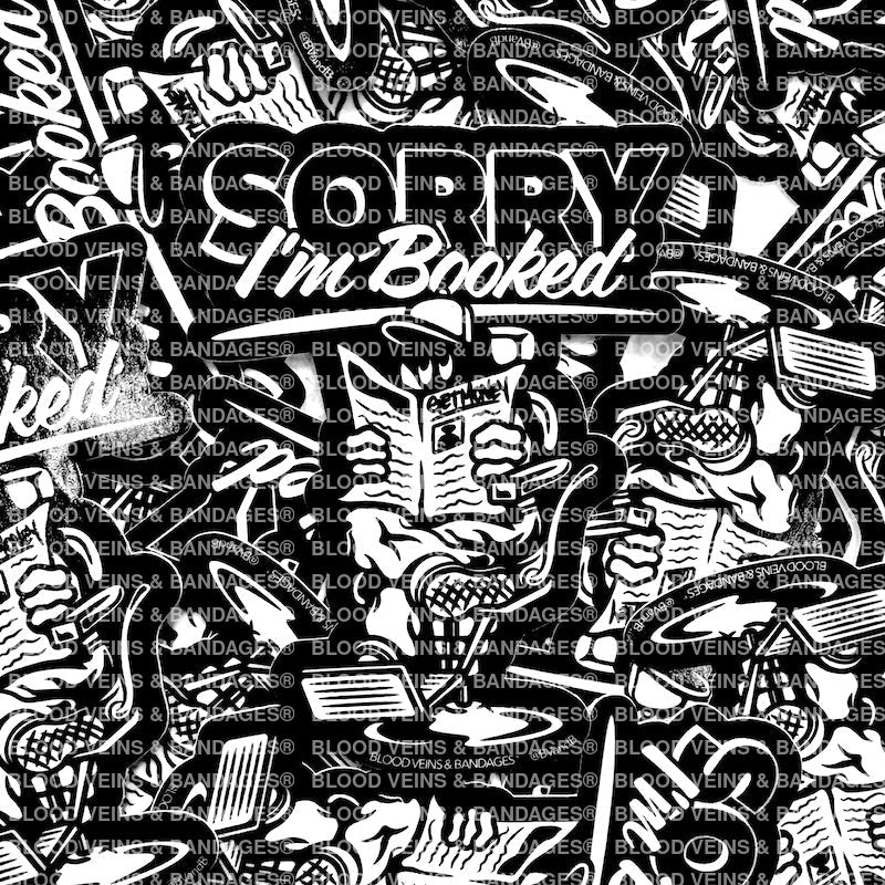 Sorry, I'm Booked! Barber Sticker