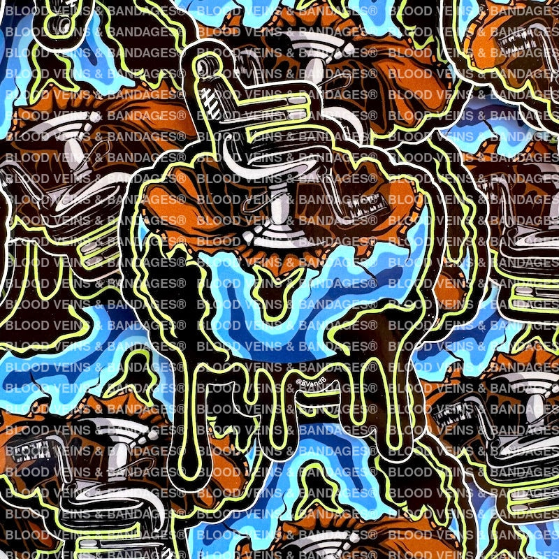 Clean The Earth Barber Sticker