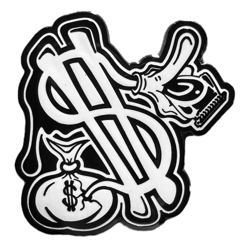 Money Bag Barber Pin