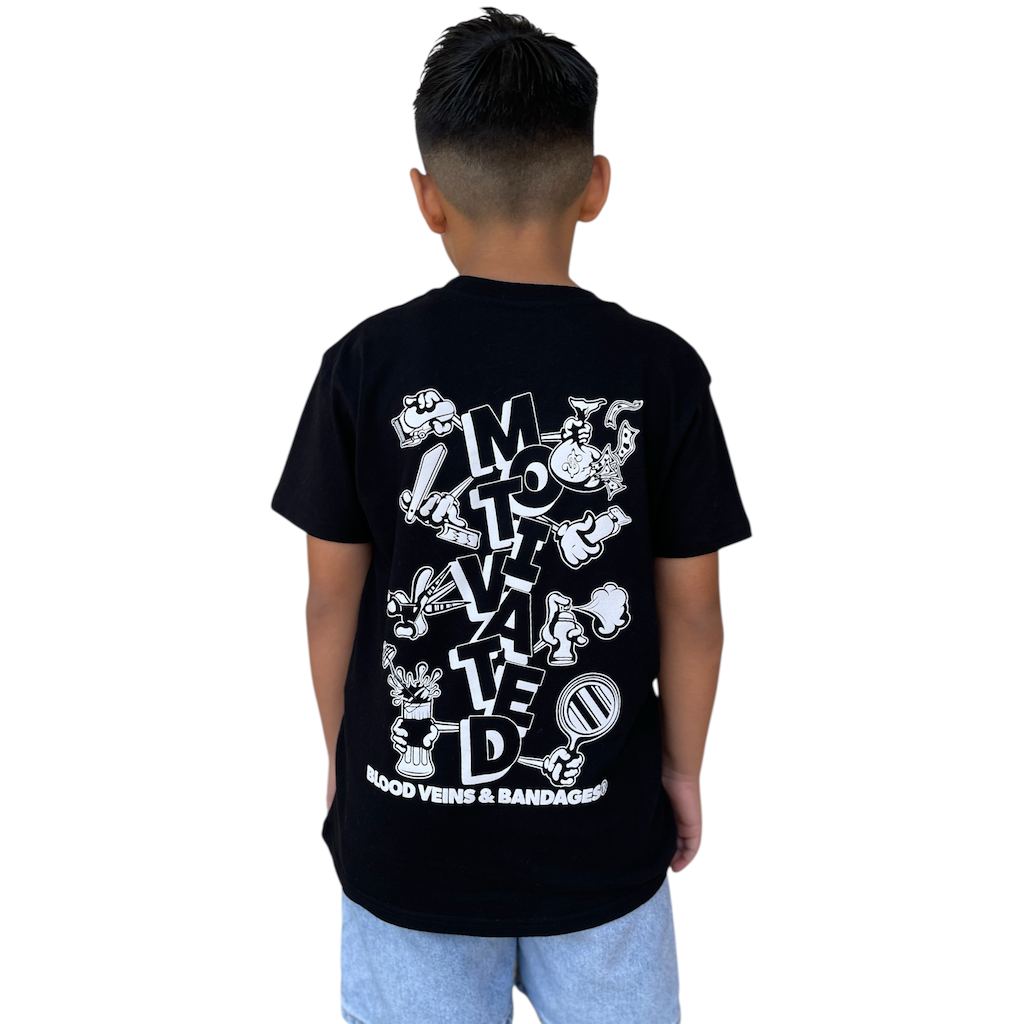 MOTIVATED Barber Shirt - KIDS