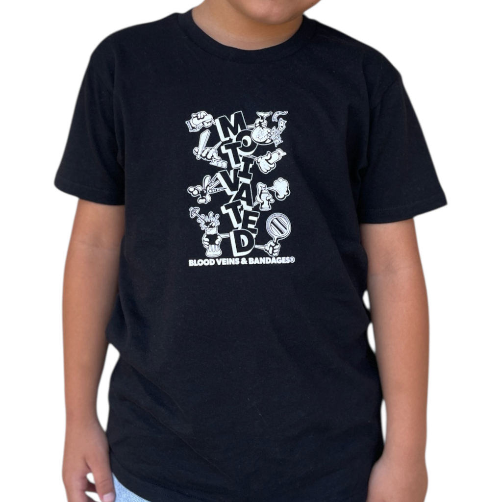 MOTIVATED Barber Shirt - KIDS