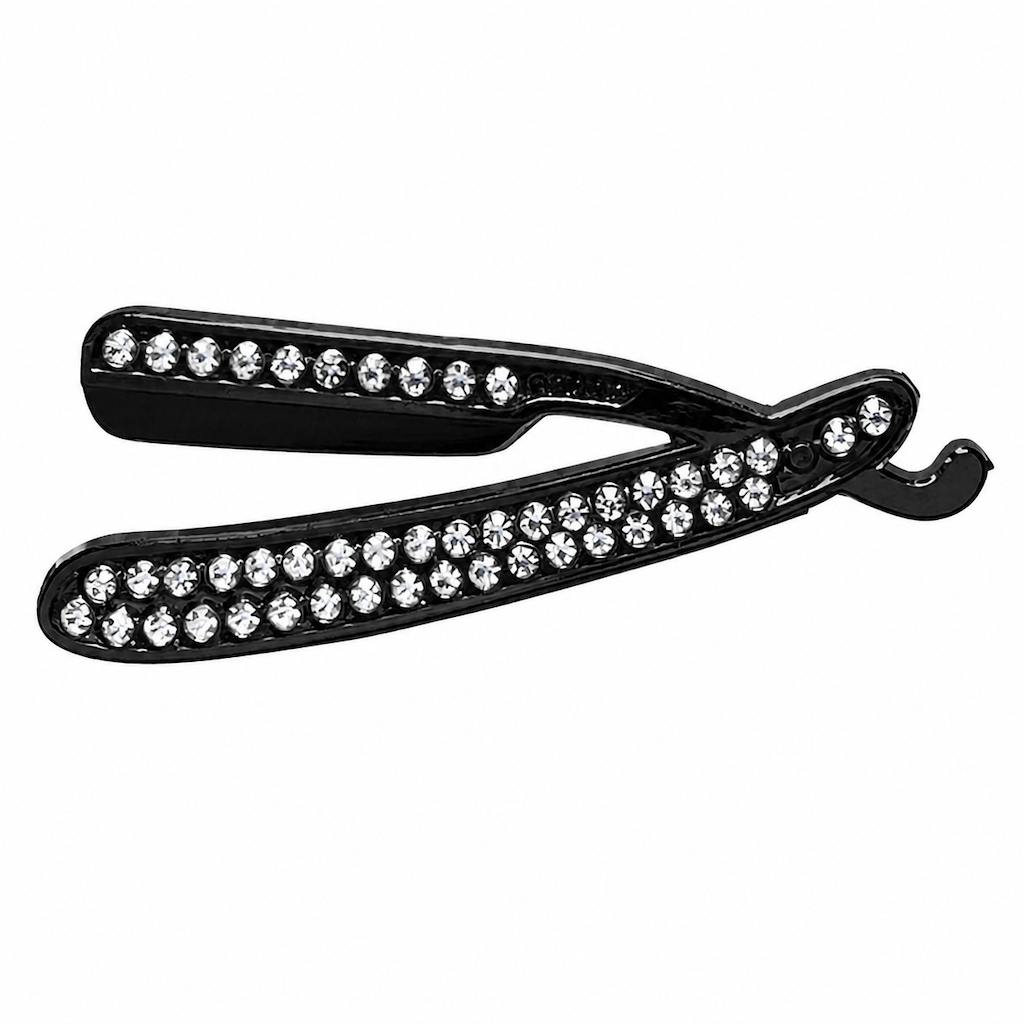 Icy Razor Barber Pin - Black