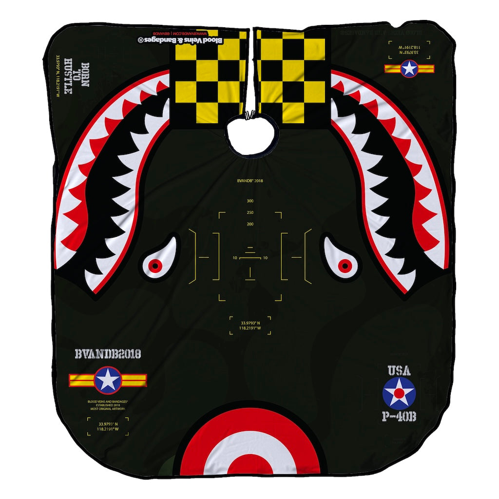 Flying Tiger Midnight Green - Collector's Capes