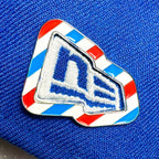 Barber Stripes Frame Pin - Flag