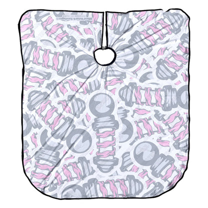 Barber's Pole Cartoon Pink - Collector's Capes