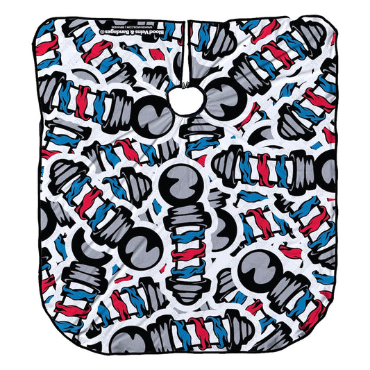 Barber's Pole Cartoon - Collector's Capes