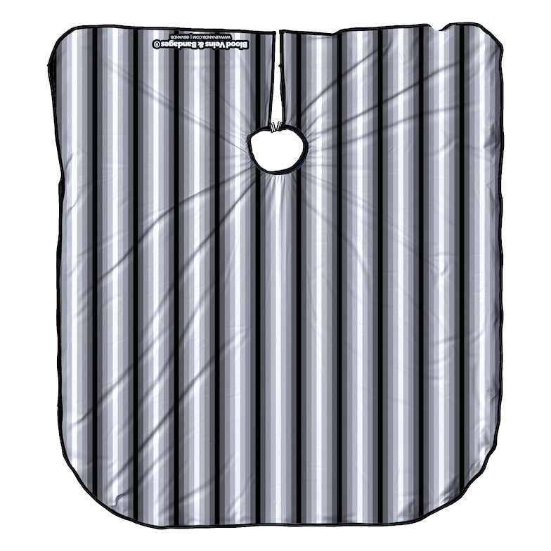 Stripe Grayscale - Collector's Capes