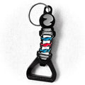 Cartoon Barber's Pole Key Chain