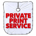 Private Print Service - Customized Premium Haircut Cape (PLEASE READ DESCRIPTION)