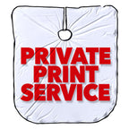 Private Print Service - Customized Premium Haircut Cape (PLEASE READ DESCRIPTION)