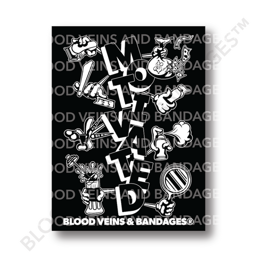 Motivated Barber Poster - 18in x 24in