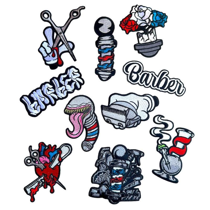 Barber Patches Pack - One