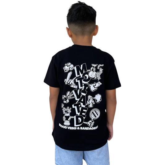 MOTIVATED Barber Shirt - KIDS