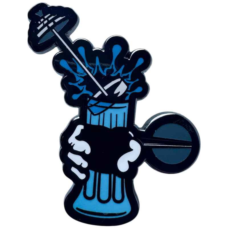 Cide Spill Barber Pin