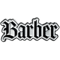 BARBER Old English - Black/White