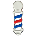 Barber's Pole Pin (Blue/White/Red)