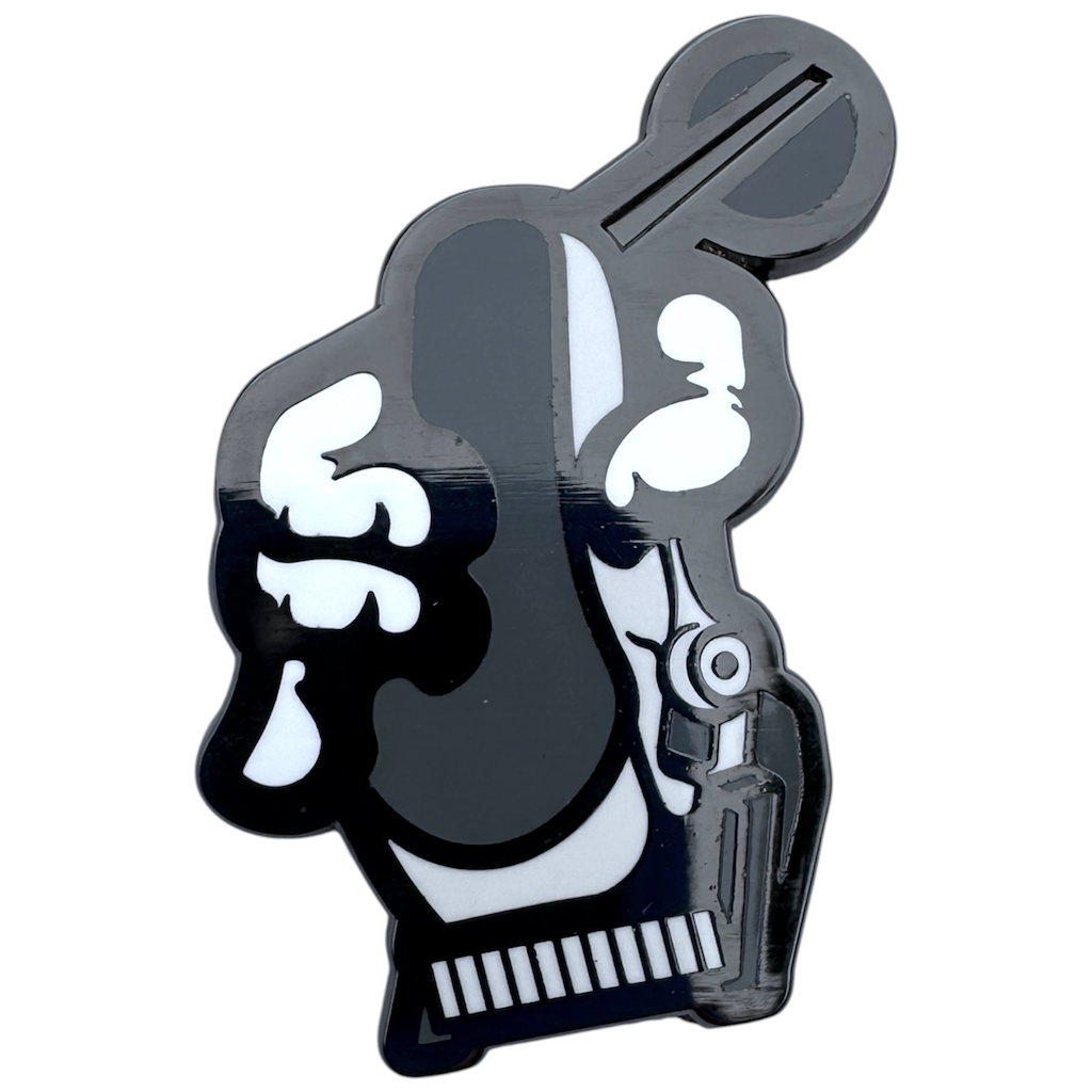 Barber's Fade Machine Pin