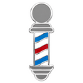Barber's Pole Pin 2025 - Silver