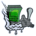 Shaving Flow Barber Sticker