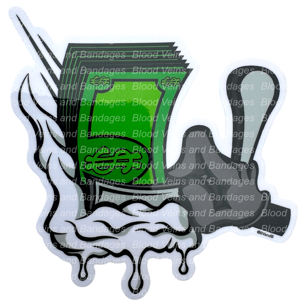 Shaving Flow Barber Sticker