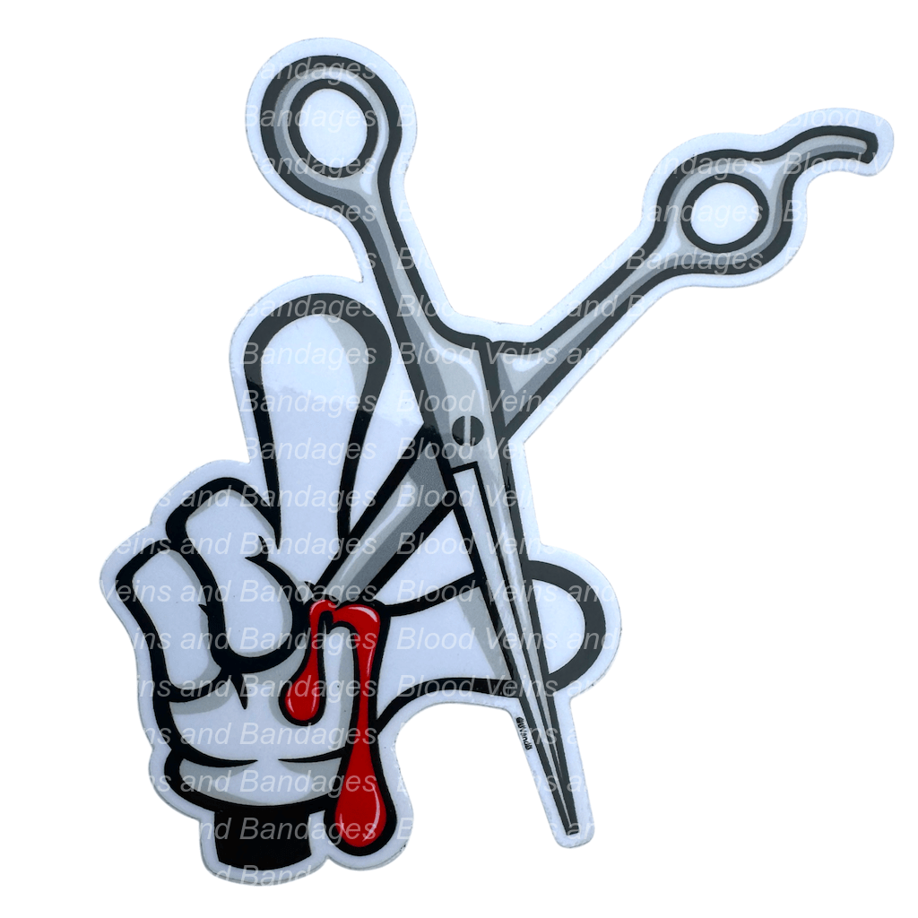 Los Angeles Shears Barber Sticker