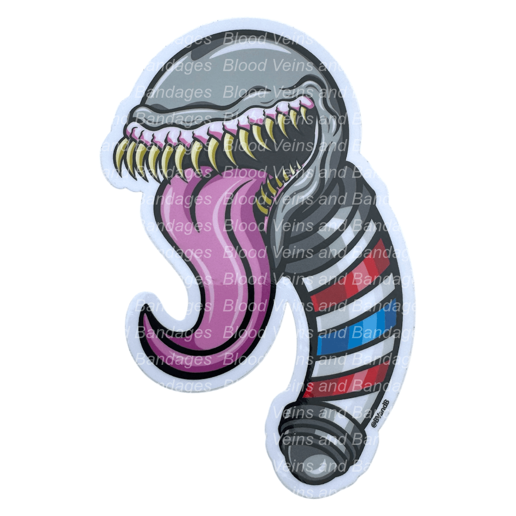 Stay Hungry Barber Sticker