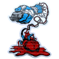 Heart & Dedication II Barber Sticker