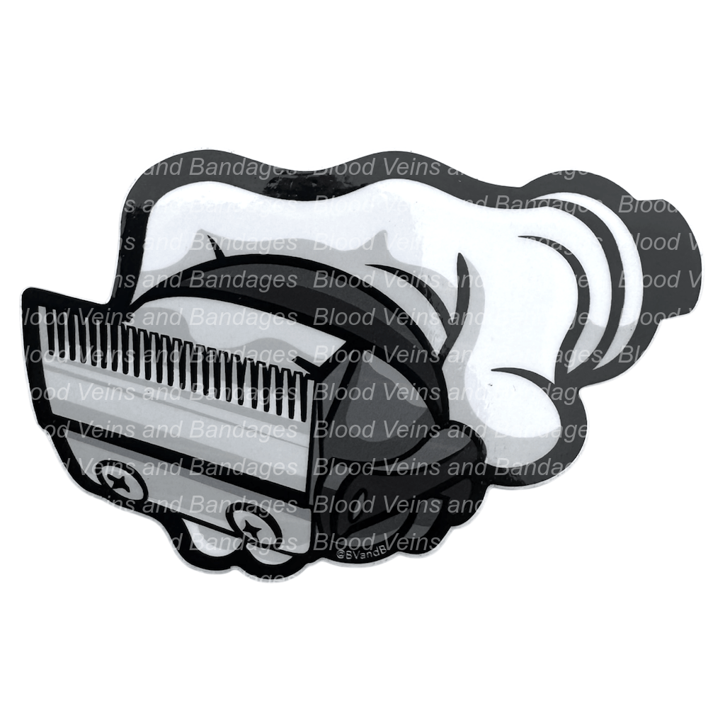 Catching Fades Barber Sticker