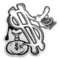 Money Bag Barber Sticker