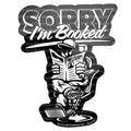 Sorry, I'm Booked!  Barber Sticker