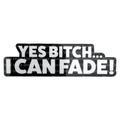I Can Fade! Barber Sticker