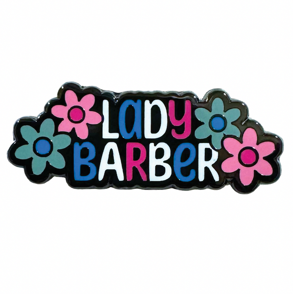 Lady Barber Flower Pin