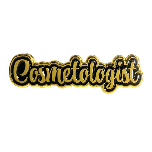 Cosmetologist Pin (Cursive Jump)