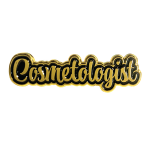 Cosmetologist Pin (Cursive Jump)
