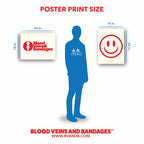 Money Bag Barber Poster - 18in x 24in
