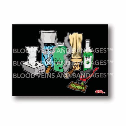 After Hours Barber Poster - 18in x 24in