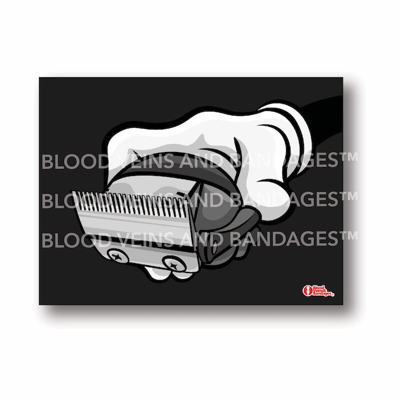 Catching Fades Barber Poster - 18in x 24in