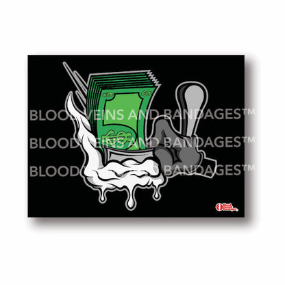 Shaving Flow Barber Poster - 18in x 24in