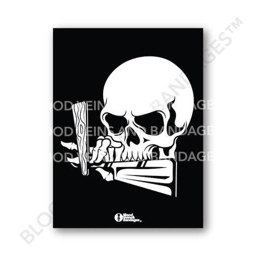 Just Hustle Barber Poster - 18in x 24in